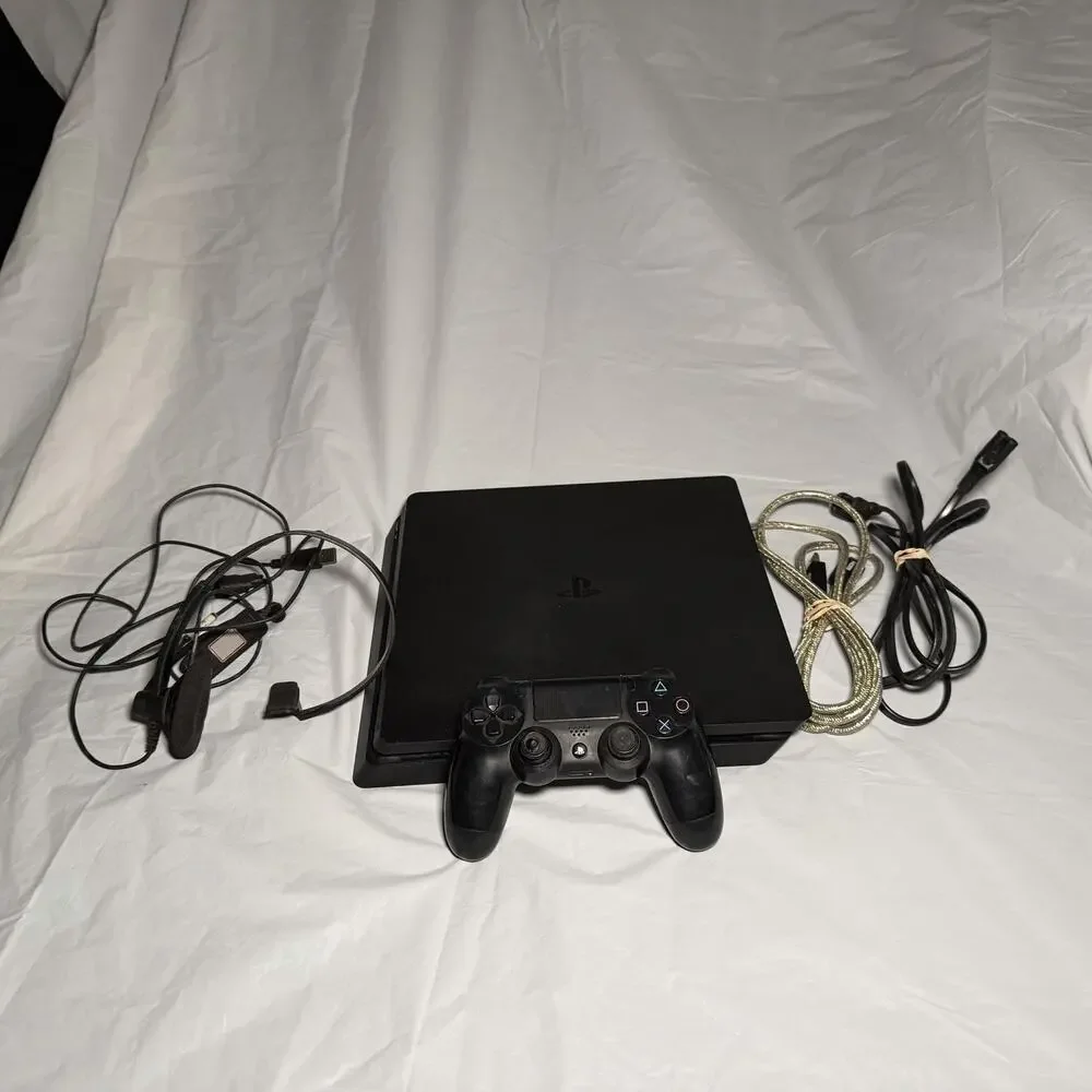 Sony PlayStation 4 Slim 500GB CUH-2015A Console with Controller RD DESCRIPTION
